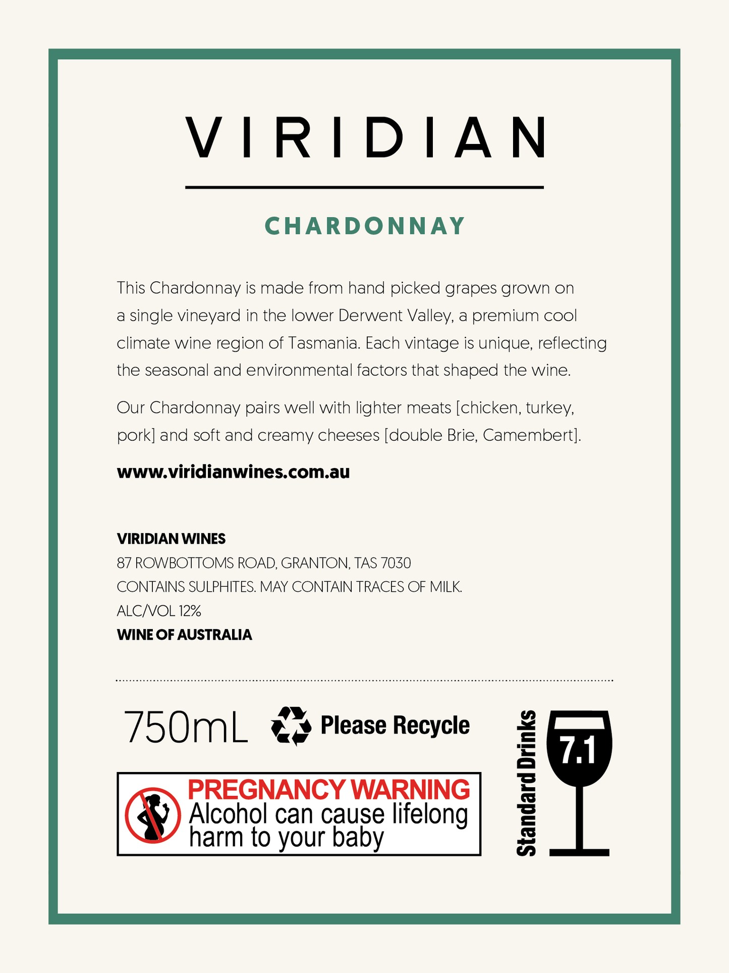 2007 Chardonnay 750mL