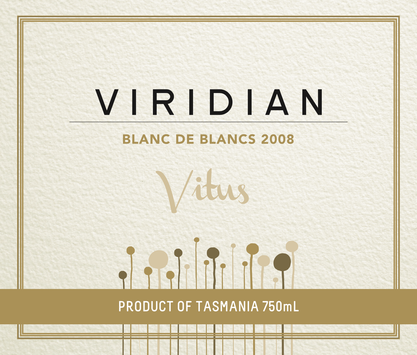2008 Vitus Blanc de Blancs (Late Disgorged) 750mL