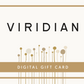 Viridian Wines Gift Card (digital delivery)